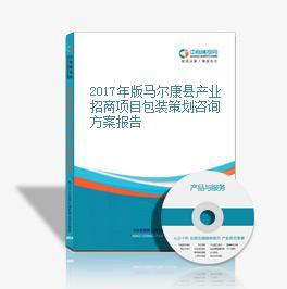 2017年版马尔康县产业招商项目包装策划咨询方案报告